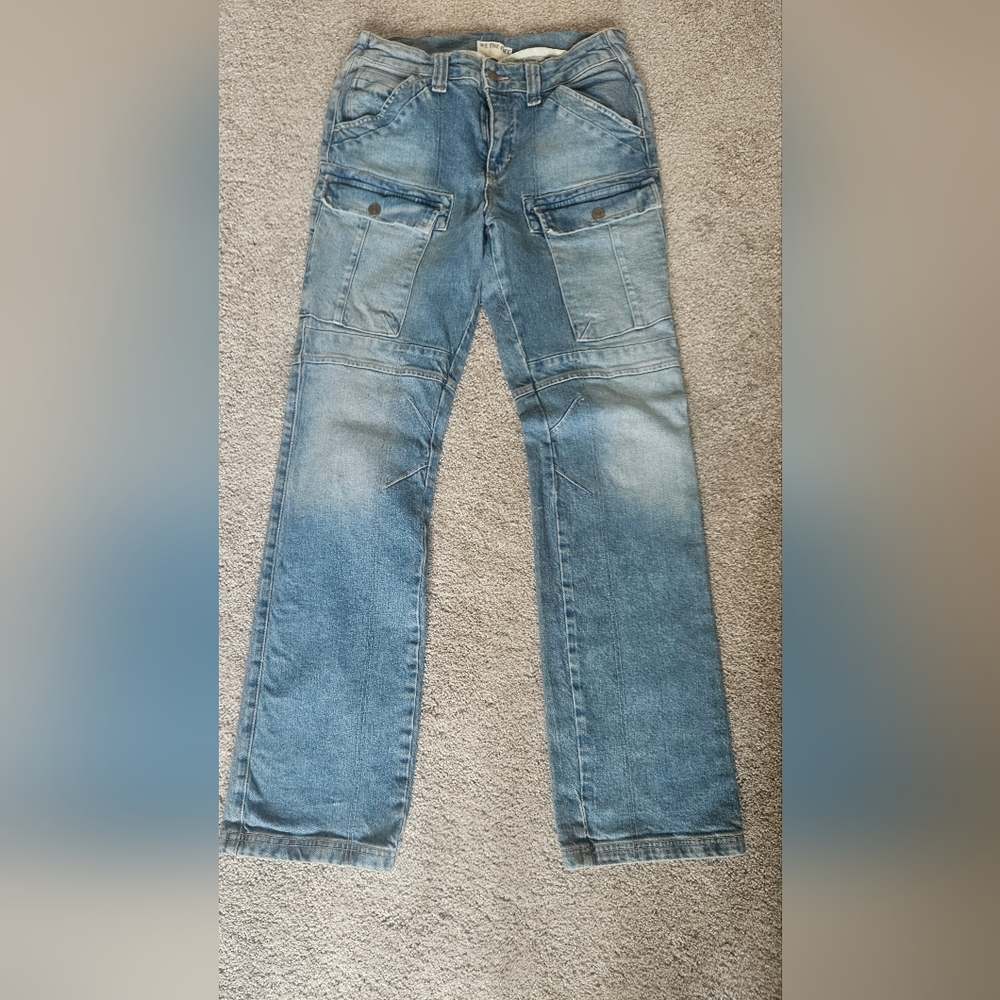 We The Free Blue Dream Maker Mid Rise Sz 29